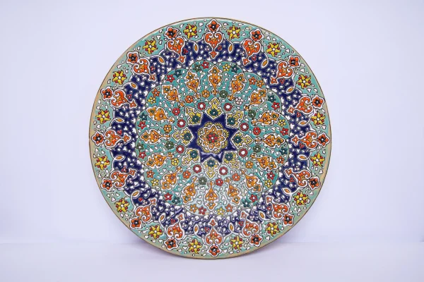 Persian Clay Art Decorative Plates